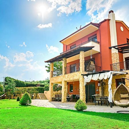Néa Péramos Villa Mariellie מראה חיצוני תמונה