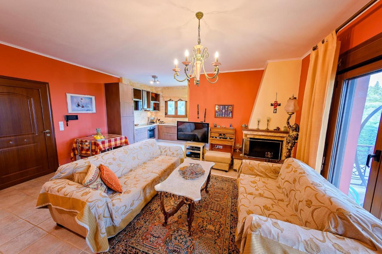 Néa Péramos Villa Mariellie מראה חיצוני תמונה