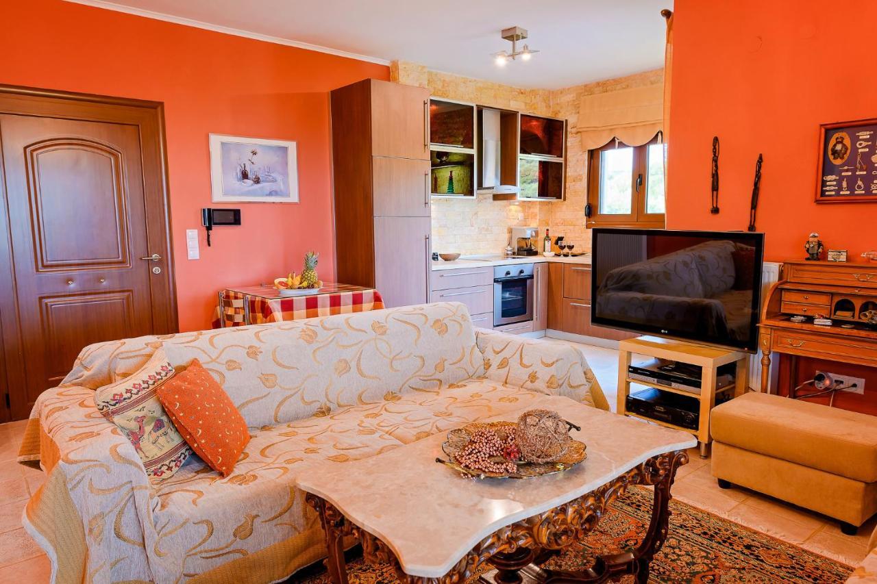 Néa Péramos Villa Mariellie מראה חיצוני תמונה