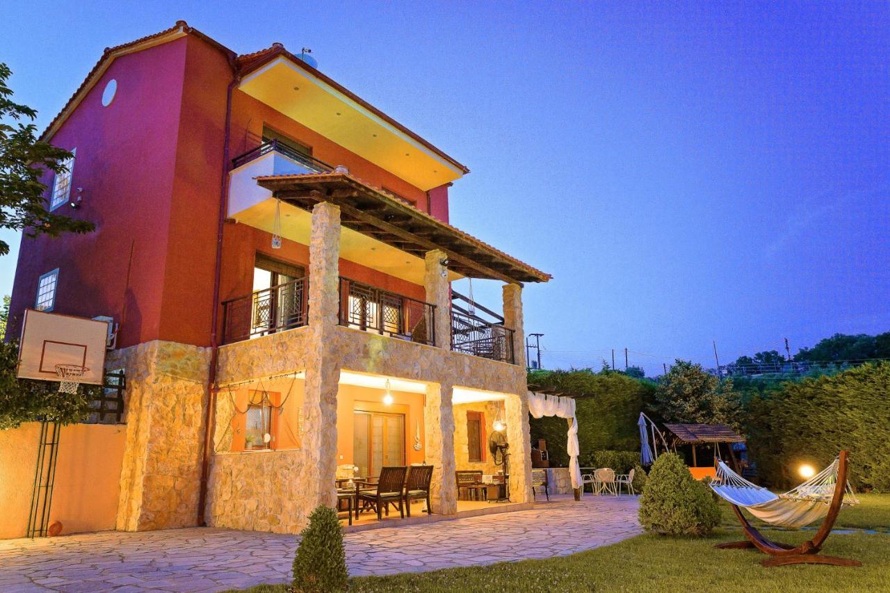 Néa Péramos Villa Mariellie מראה חיצוני תמונה