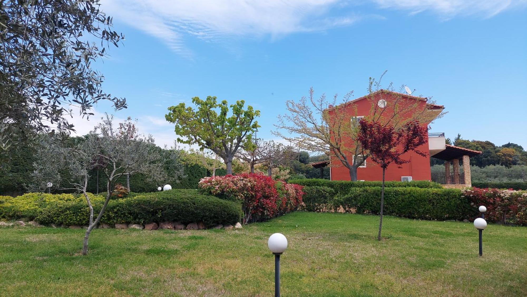Néa Péramos Villa Mariellie מראה חיצוני תמונה